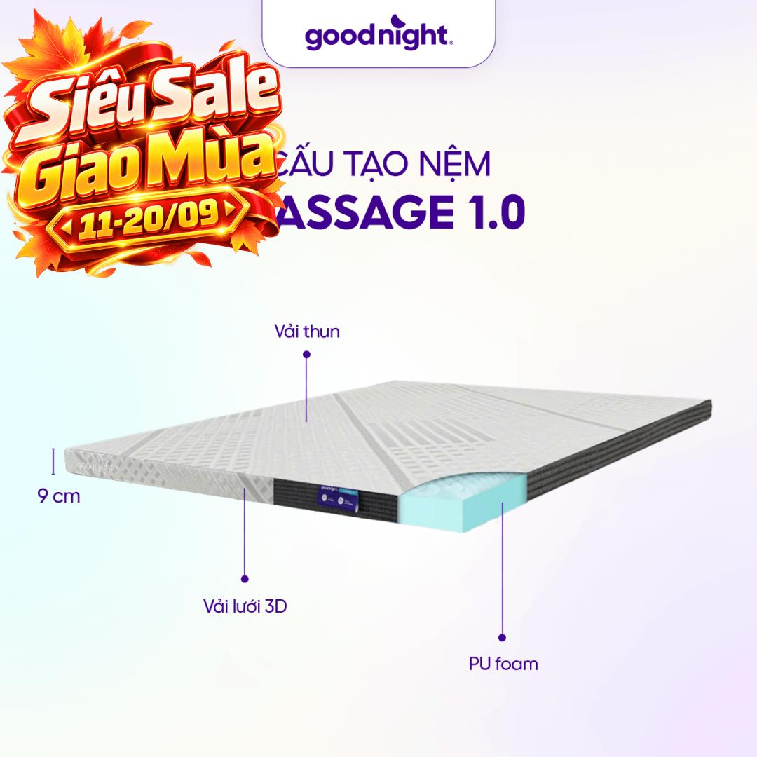 Nệm Foam Goodnight Massage 1.0