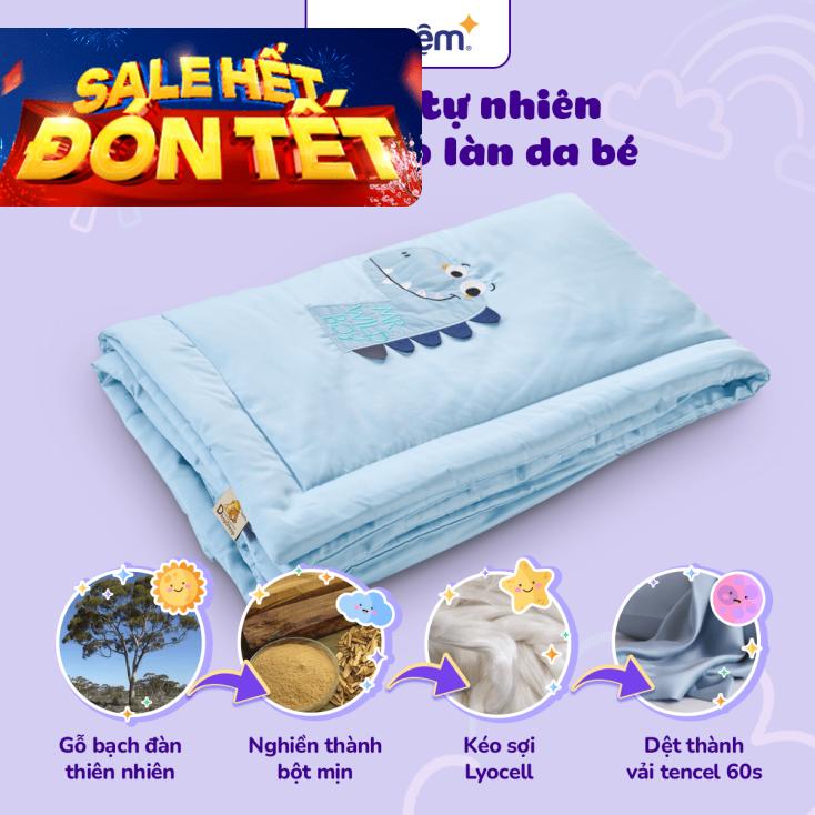 Chăn trẻ em Goodnight Deepsleep Khủng long TC001