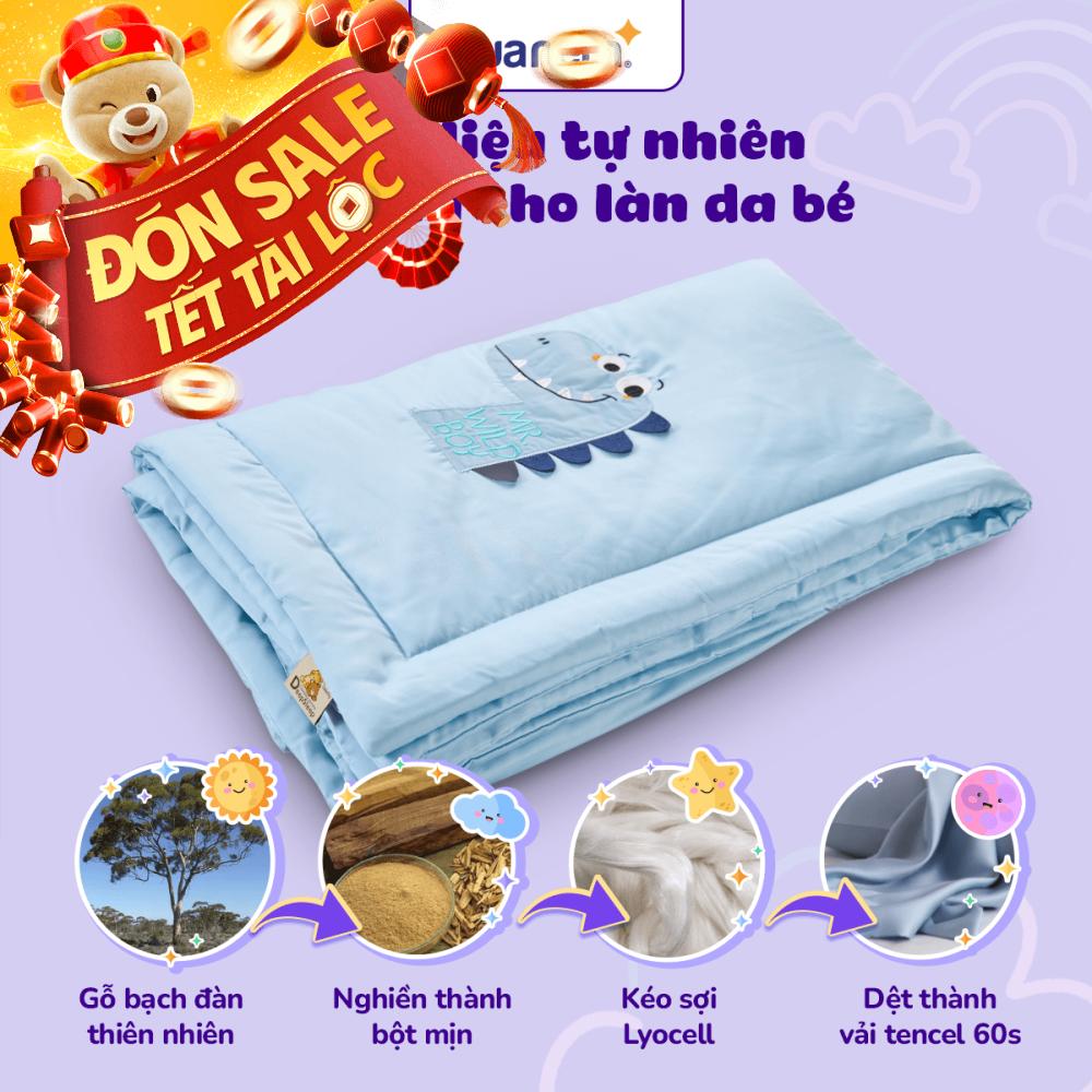 Chăn trẻ em Goodnight Deepsleep Khủng long TC001