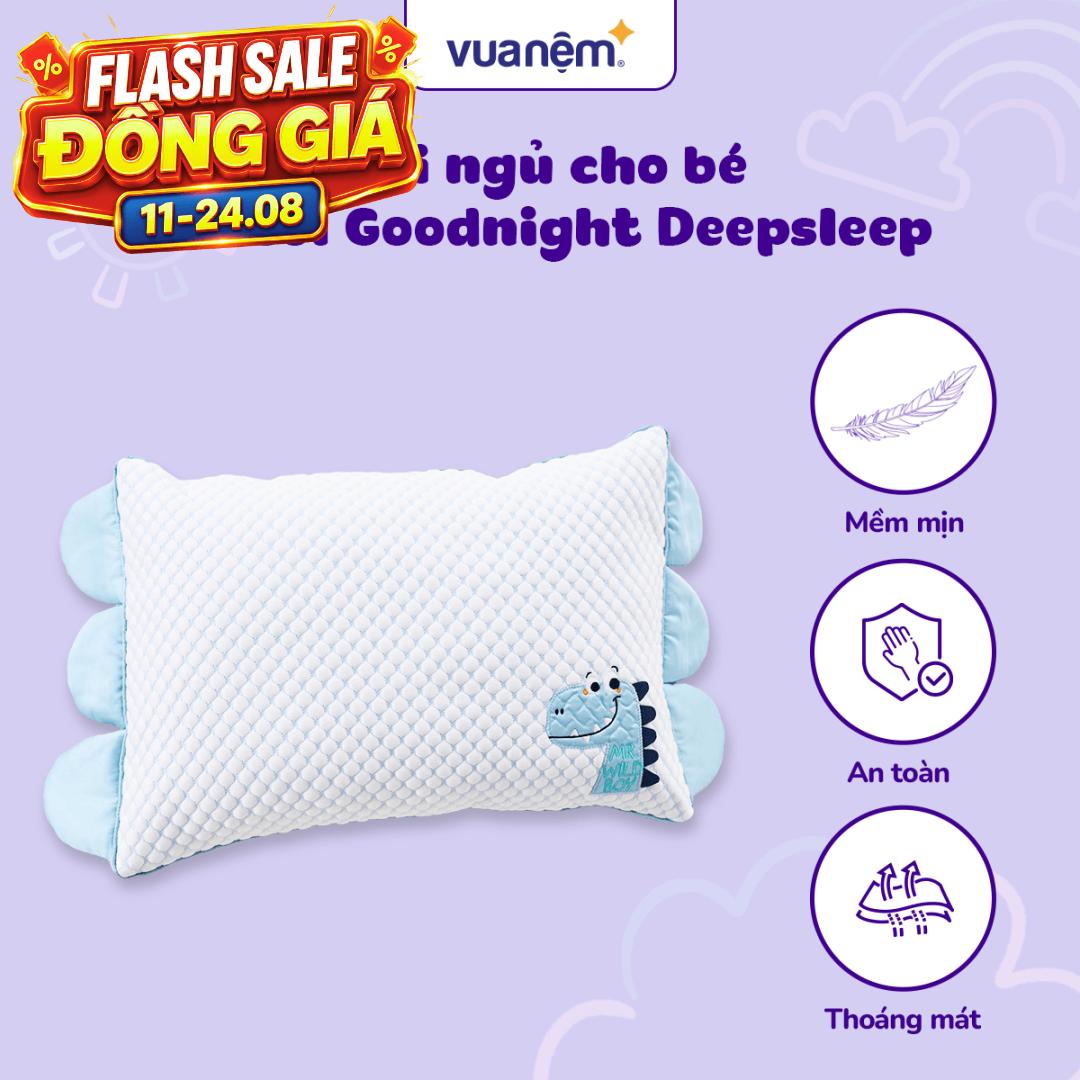 Gối bông trẻ em Goodnight Deepsleep Khủng Long TC001