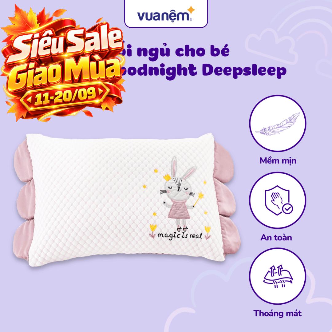 Gối bông trẻ em Goodnight Deepsleep Thỏ TC002