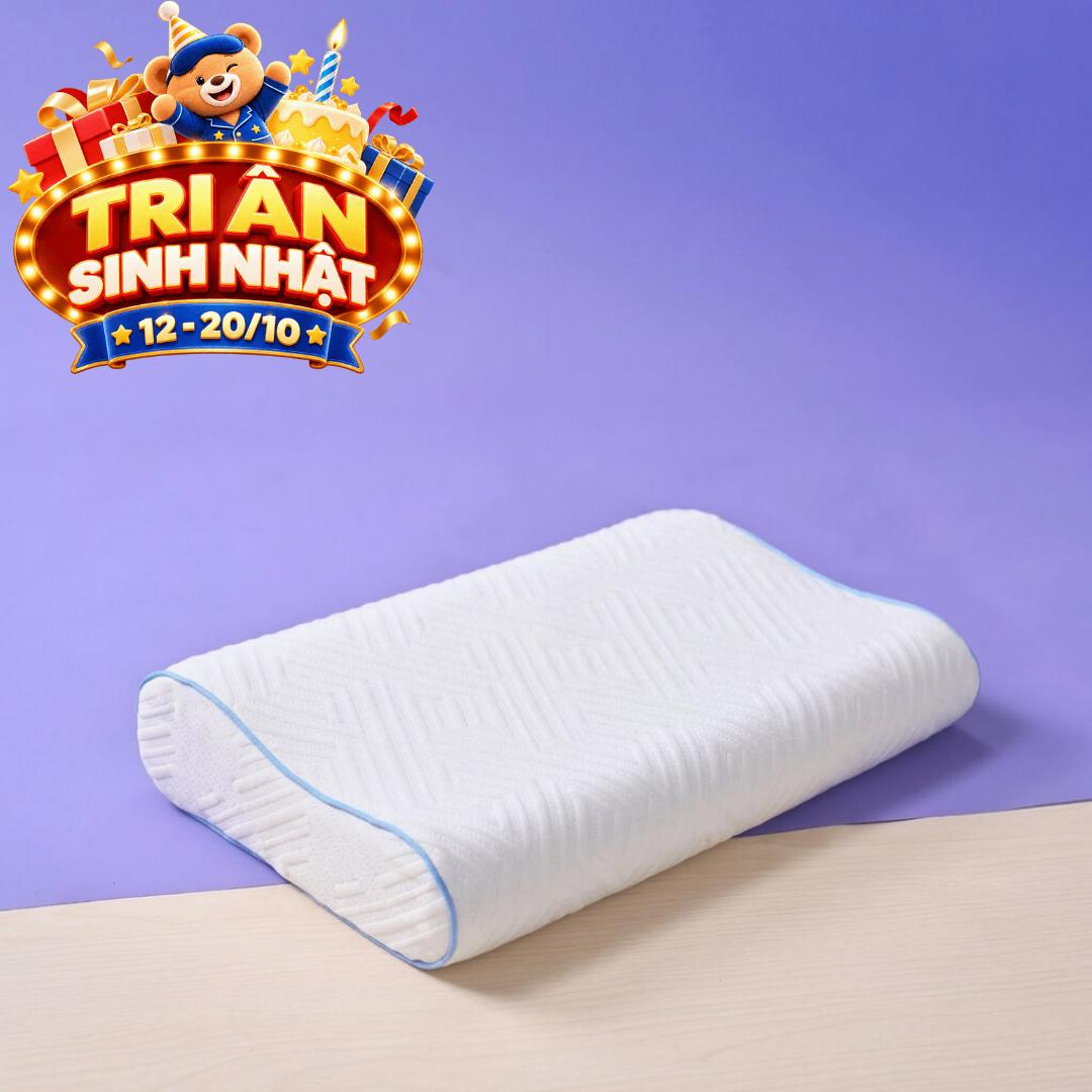 Gối foam công thái học cao cấp Goodnight Nori 2.0