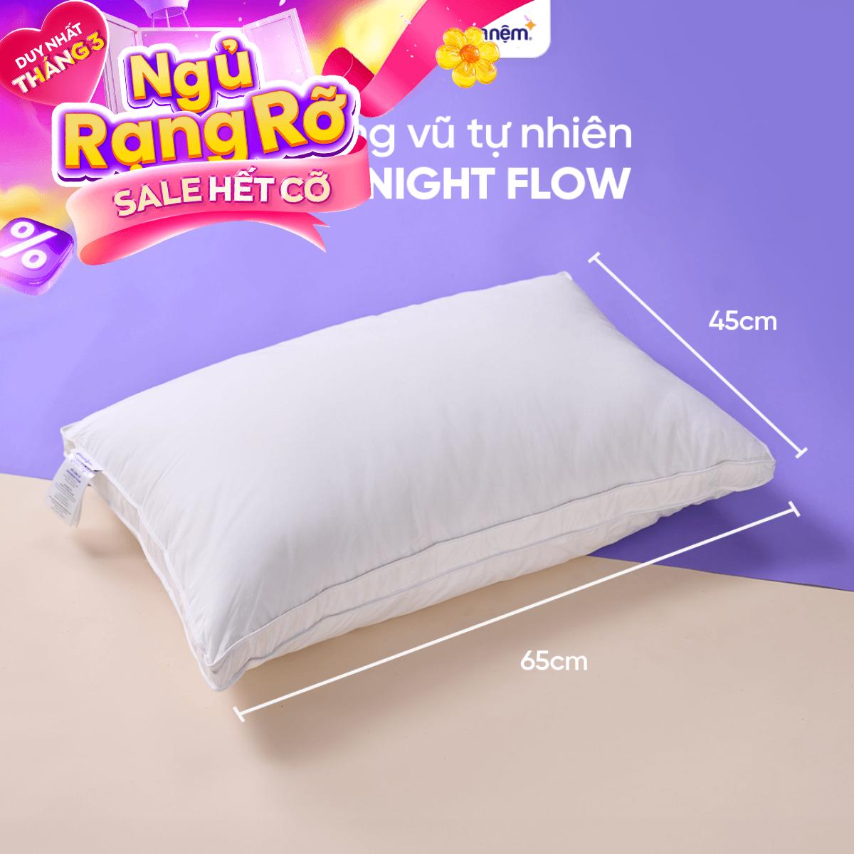 Gối lông vũ tự nhiên Goodnight Flow