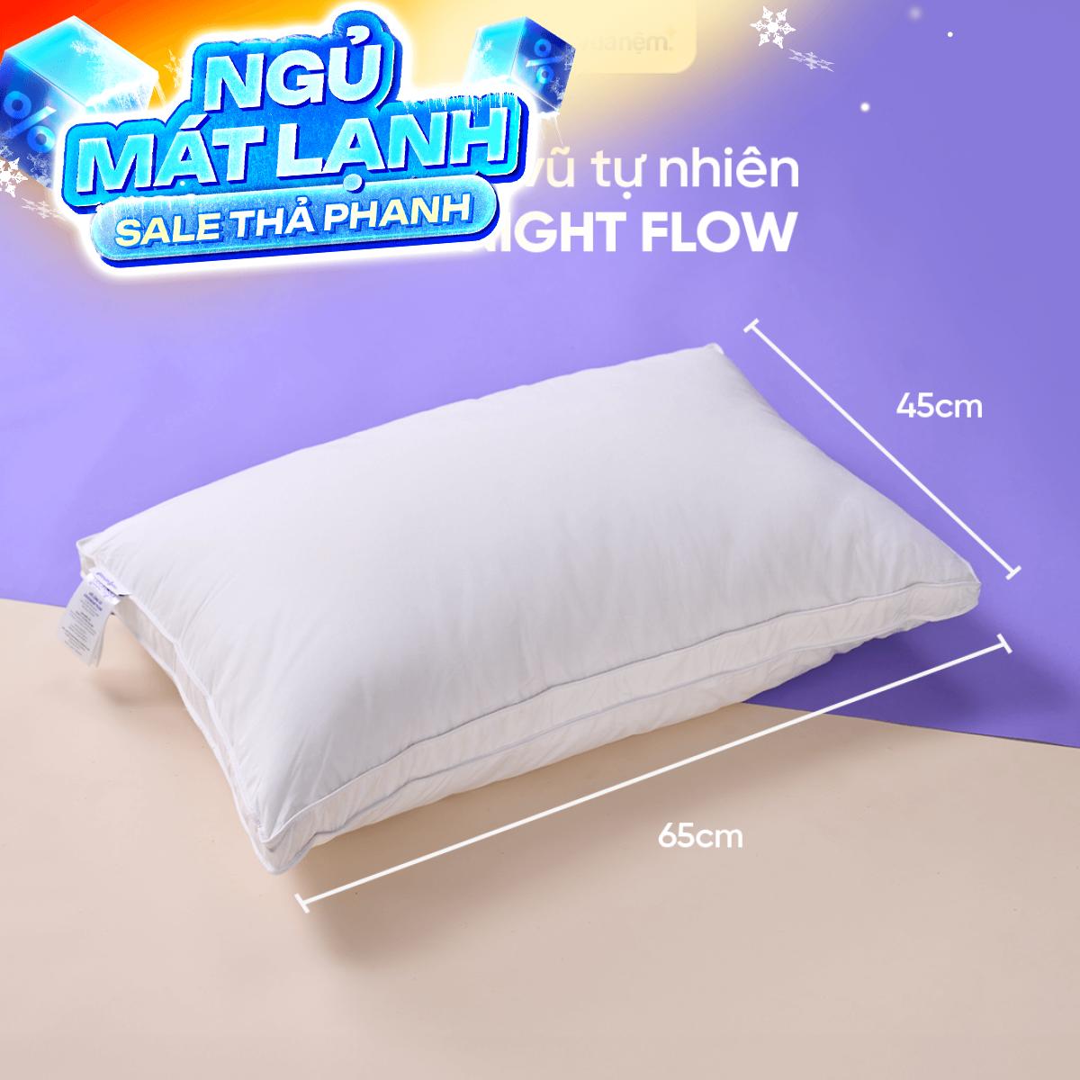 Gối lông vũ tự nhiên Goodnight Flow