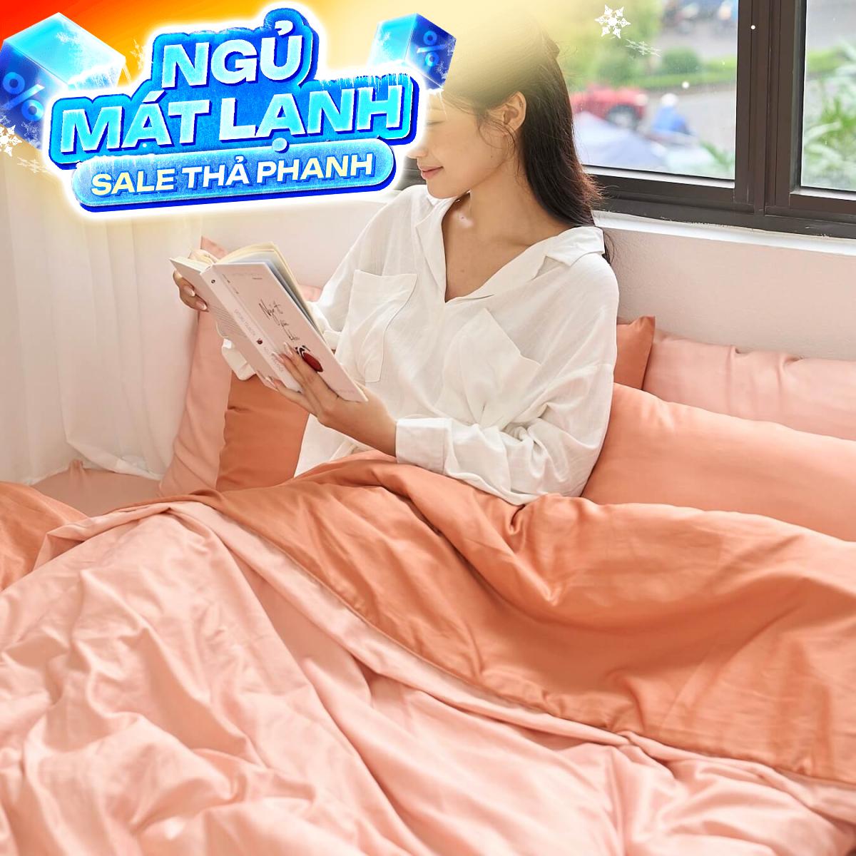 Vỏ chăn lụa chần bông Goodnight Airsilk
