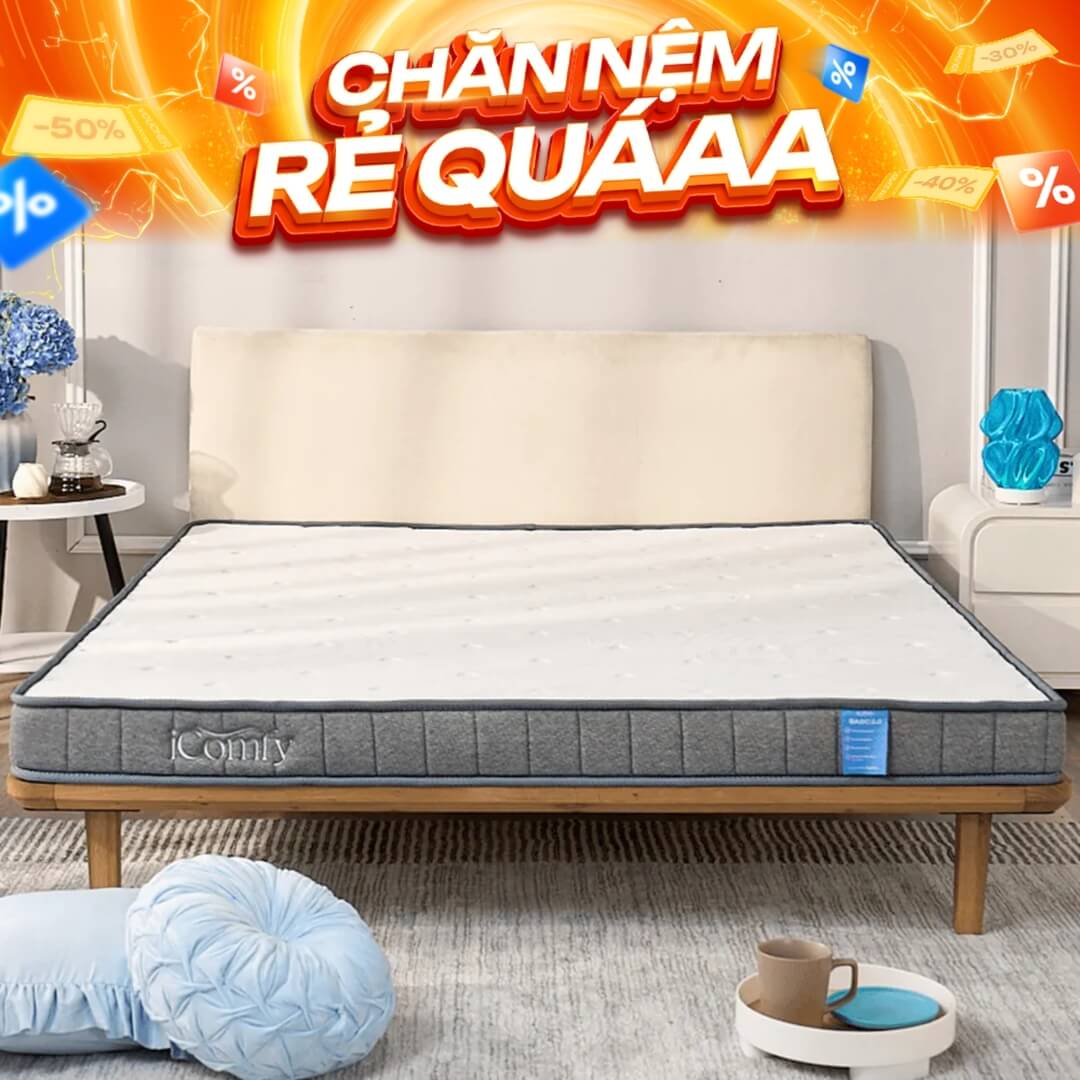 Nệm foam iComfy Basic 2.0 giá tiết kiệm