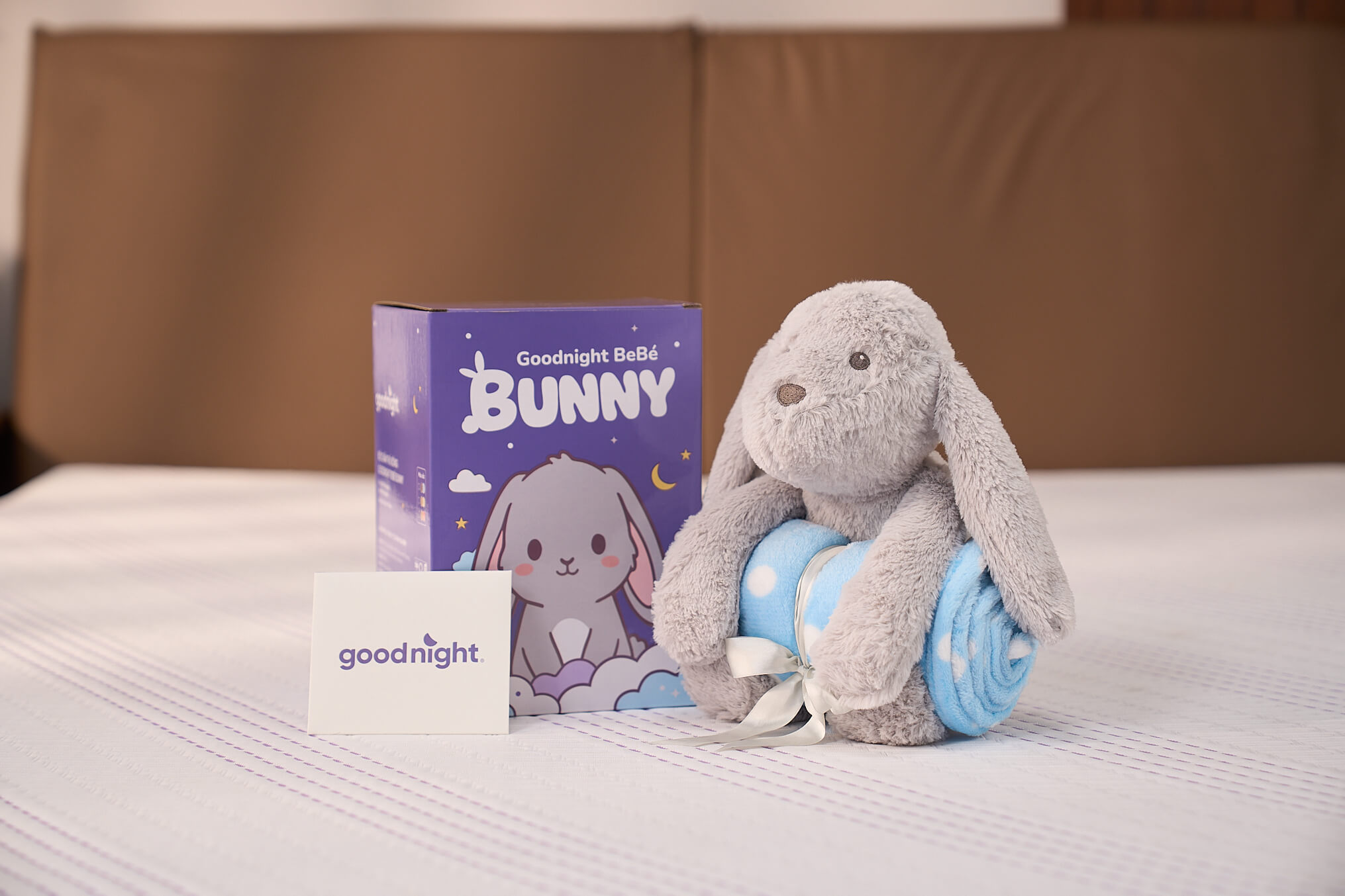Thỏ bông Goodnight Bebé Bunny (Tham khảo, chỉ bán theo cả bộ gồm chăn và thú bông)