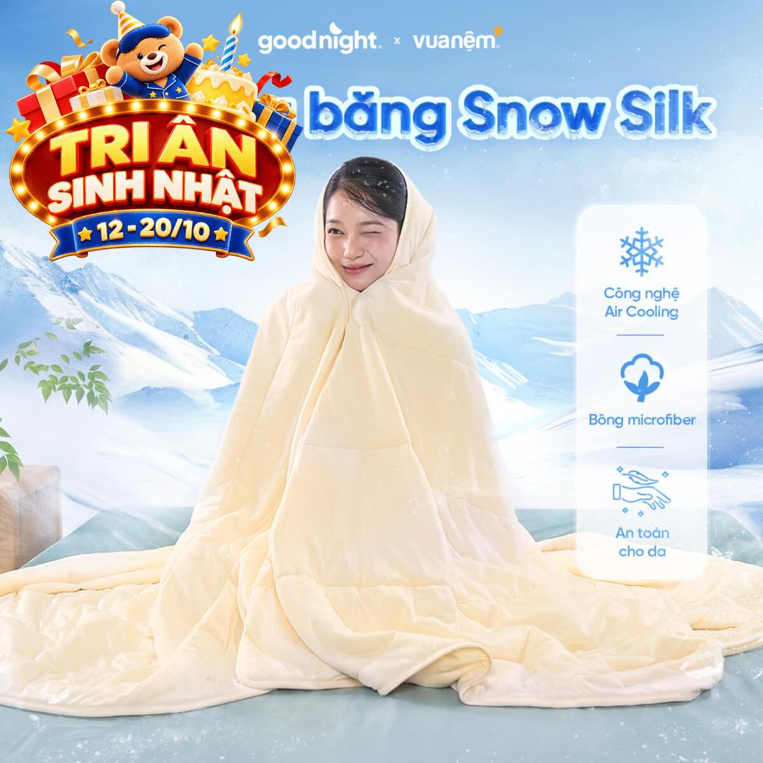 Chăn lụa băng Goodnight Snow Silk
