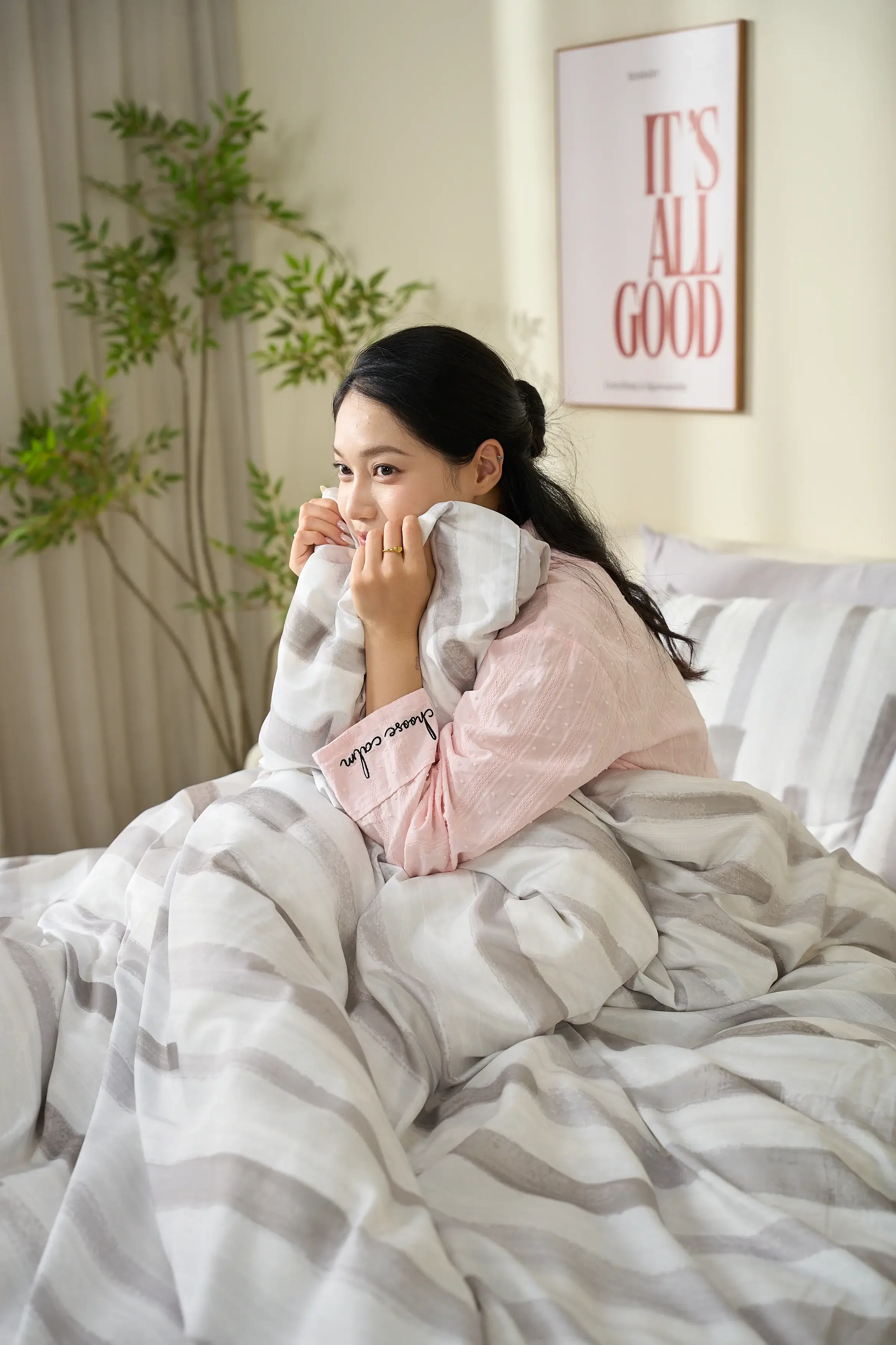 Vỏ chăn Goodnight Airsilk Flora
