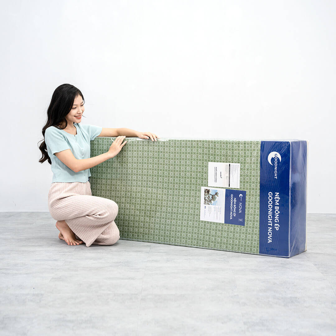 Nệm bông ép Goodnight Nova gấp 3 dày 5/9cm - Thumbnail