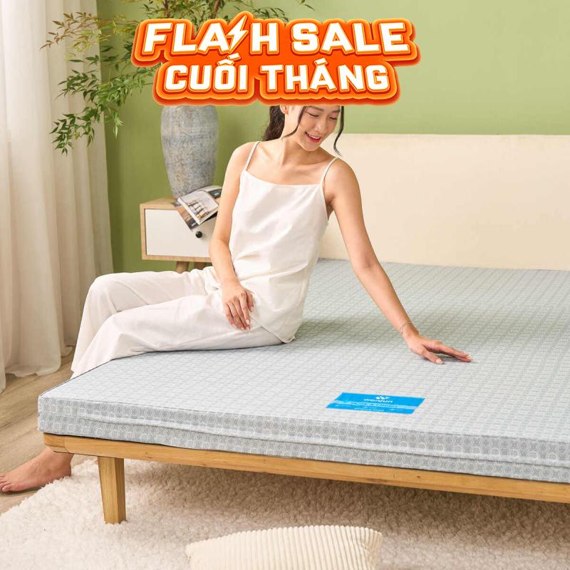 Nệm Bông ép Wonjun Pure & Fresh dày 5/9cm gấp 3 - Thumbnail