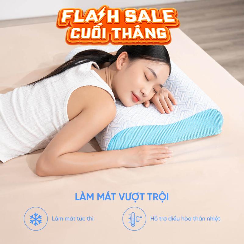 Gối foam Comfy Nami công thái học (BST Ngủ Mát) - Thumbnail