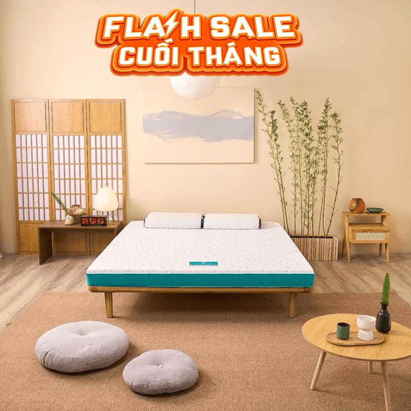 Nệm foam Nhật Bản Aeroflow Standard nâng đỡ cơ thể dày 12cm - Thumbnail