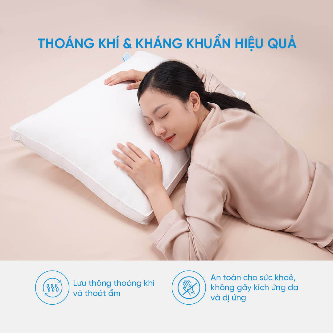 Gối lông vũ Doona Dream Cloud cao cấp siêu êm ái - Thumbnail