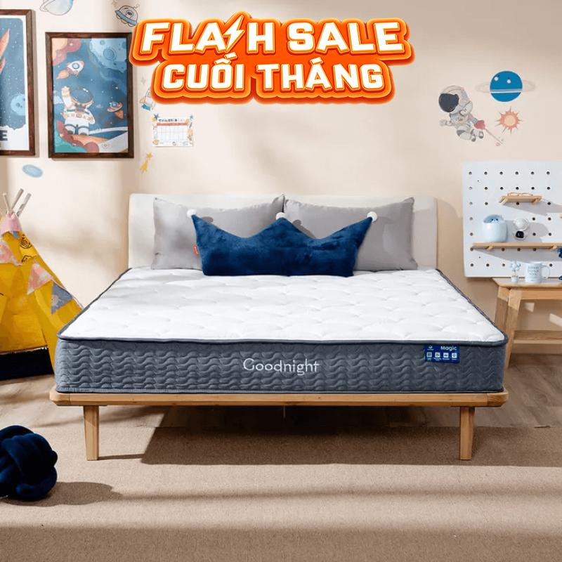 Nệm lò xo Goodnight Magic giá tốt dày 20cm - Thumbnail