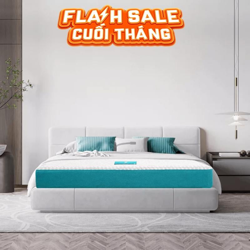 Nệm foam Nhật Bản Aeroflow Fit Plus kháng khuẩn dày 20cm - Thumbnail