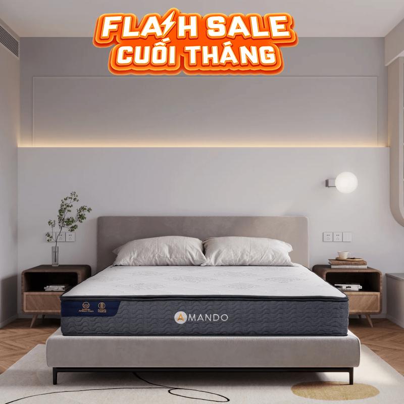 Nệm lò xo Amando Elite Original túi độc lập tiêu chuẩn khách sạn 5 sao dày 23cm - Thumbnail