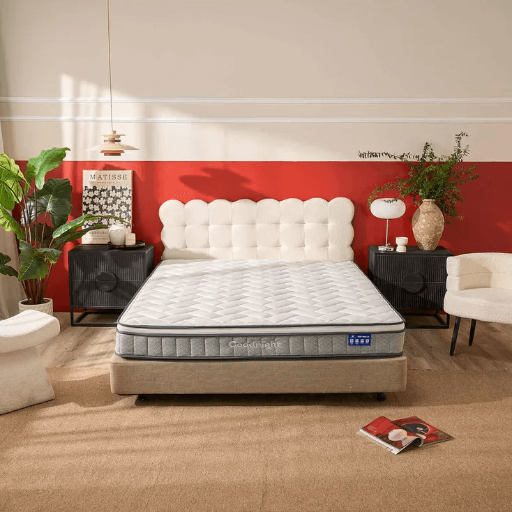 Nệm lò xo Goodnight Sleep Wave giảm tiếng ồn dày 20cm - Thumbnail